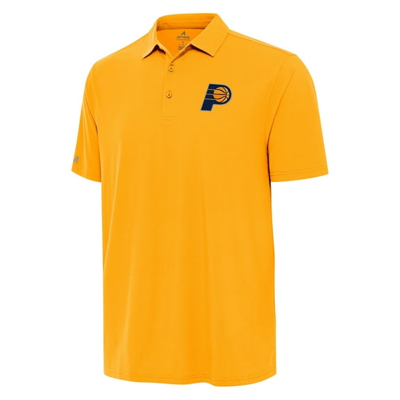 Men's Antigua Gold Indiana Pacers Era Polo