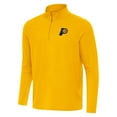 thumbnail image 1 of Men's Antigua Gold Indiana Pacers Intent Quarter-Zip Top, 1 of 1