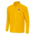 thumbnail image 1 of Men's Antigua Gold Kansas City Chiefs Intent Quarter-Zip Pullover Top, 1 of 1