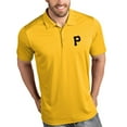 thumbnail image 1 of Men's Antigua Gold Pittsburgh Pirates Tribute Polo, 1 of 1