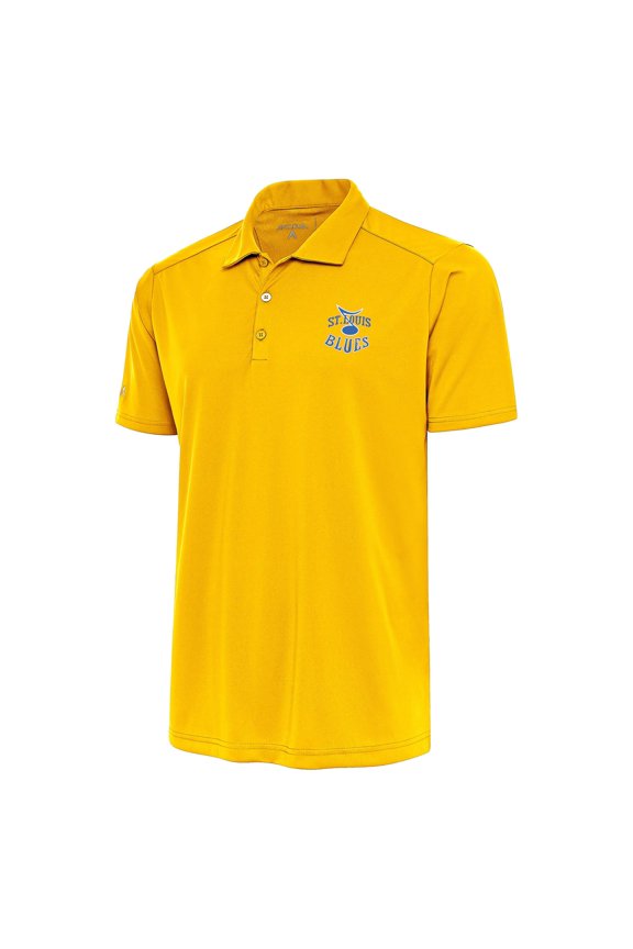 Men's Antigua Gold St. Louis Blues Special Edition 2.0 Tribute Polo