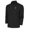 thumbnail image 1 of Men's Antigua  Graphite Cincinnati Bearcats Tribute Quarter-Zip Pullover Top, 1 of 1