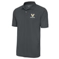 thumbnail image 1 of Men's Antigua  Graphite Vanderbilt Commodores Bowling Big & Tall Legacy Pique Polo, 1 of 1