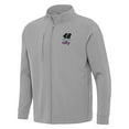thumbnail image 1 of Men's Antigua Gray Alex Bowman Regard Full-Zip Jacket, 1 of 1