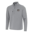 thumbnail image 1 of Men's Antigua  Gray Anaheim Ducks Insider Quarter-Zip Top, 1 of 1