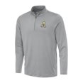 thumbnail image 1 of Men's Antigua Gray Appalachian State Mountaineers Reprocess Quarter-Zip Top, 1 of 1