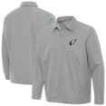 thumbnail image 1 of Men's Antigua Gray Arizona Cardinals Pivot Full-Zip Jacket, 1 of 4