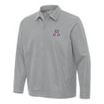 thumbnail image 1 of Men's Antigua  Gray Arizona Wildcats Pivot Full-Zip Jacket, 1 of 1