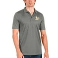 thumbnail image 1 of Men's Antigua Gray Athletics Spark Polo, 1 of 1