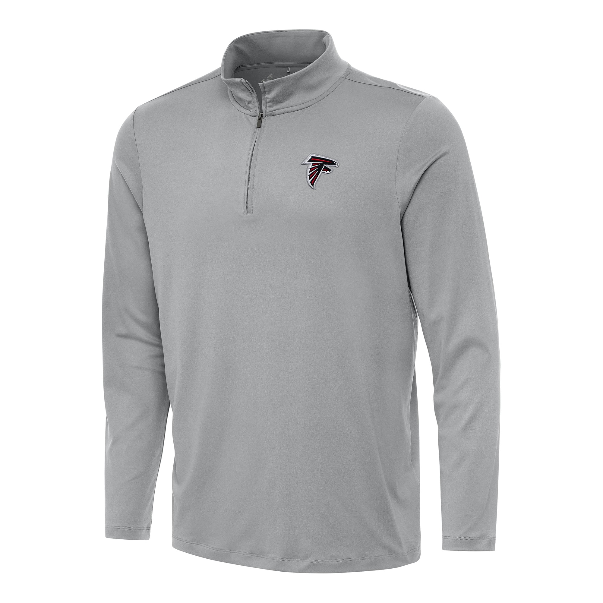 Men's Antigua Gray Atlanta Falcons Reprocess Quarter-Zip Top - Walmart.com