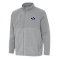 thumbnail image 1 of Men's Antigua Gray BYU Cougars Daily Fused Full-Zip Jacket, 1 of 1