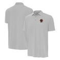 thumbnail image 1 of Men's Antigua Gray Boston College Eagles Twine Polo, 1 of 3