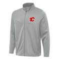thumbnail image 1 of Men's Antigua Gray Calgary Flames Links 2 Full-Zip Golf Jacket, 1 of 1