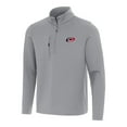 thumbnail image 1 of Men's Antigua  Gray Carolina Hurricanes Insider Quarter-Zip Top, 1 of 1