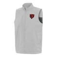 thumbnail image 1 of Men's Antigua Gray Chicago Bears Brisk Full-Zip Vest, 1 of 1
