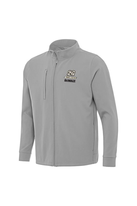 Men's Antigua Gray Christopher Bell Regard Full-Zip Jacket