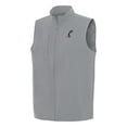 thumbnail image 1 of Men's Antigua Gray Cincinnati Bearcats Regard Full-Zip Vest, 1 of 1