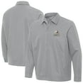 thumbnail image 1 of Men's Antigua Gray Cleveland Browns Pivot Full-Zip Jacket, 1 of 4
