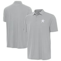 Men's Antigua Gray Dallas Cowboys Era Polo