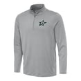thumbnail image 1 of Men's Antigua Gray Dallas Stars Reprocess Quarter-Zip Top, 1 of 1