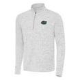 thumbnail image 1 of Men's Antigua Gray Florida Gators Cause Quarter-Zip Top, 1 of 1
