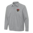 thumbnail image 1 of Men's Antigua  Gray Florida Panthers Pivot Full-Zip Jacket, 1 of 1