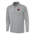 thumbnail image 1 of Men's Antigua Gray Florida Panthers Reprocess Quarter-Zip Top, 1 of 1
