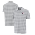 thumbnail image 1 of Men's Antigua Gray Houston Texans Big & Tall Tunnel Polo, 1 of 3