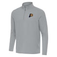 thumbnail image 1 of Men's Antigua Gray Indiana Pacers Intent Quarter-Zip Top, 1 of 1