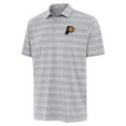 thumbnail image 1 of Men's Antigua Gray Indiana Pacers Tunnel Polo, 1 of 1