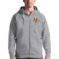 thumbnail image 1 of Men's Antigua Gray Iowa State Cyclones Victory Full-Zip Hoodie, 1 of 1