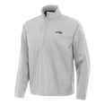 thumbnail image 1 of Men's-Antigua Gray Joe Gibbs Racing Brisk Quarter-Zip Pullover Jacket, 1 of 1