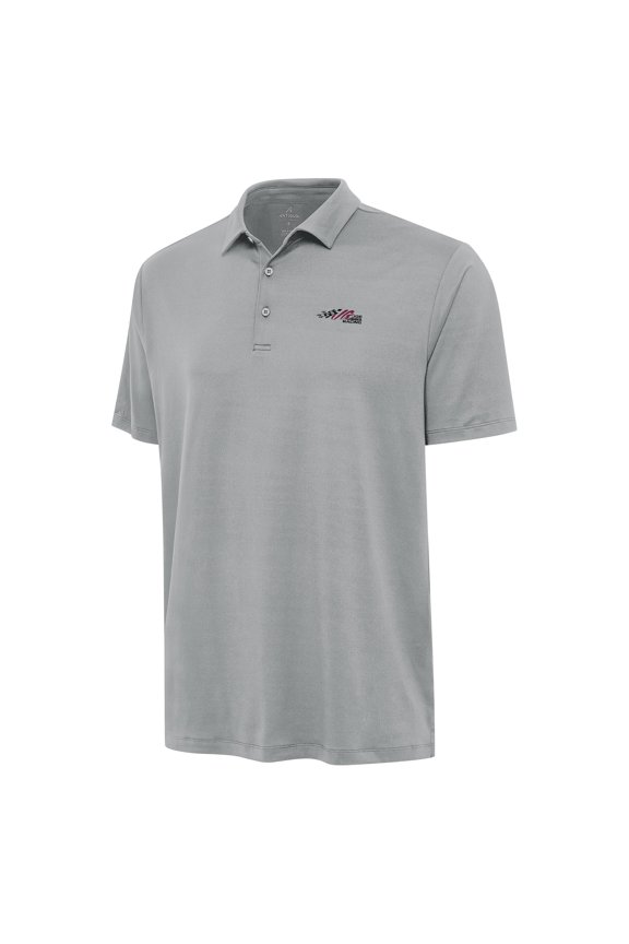Men's-Antigua Gray Joe Gibbs Racing Reprocess Polo