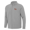thumbnail image 1 of Men's Antigua Gray LSU Tigers Regard Full-Zip Jacket, 1 of 1