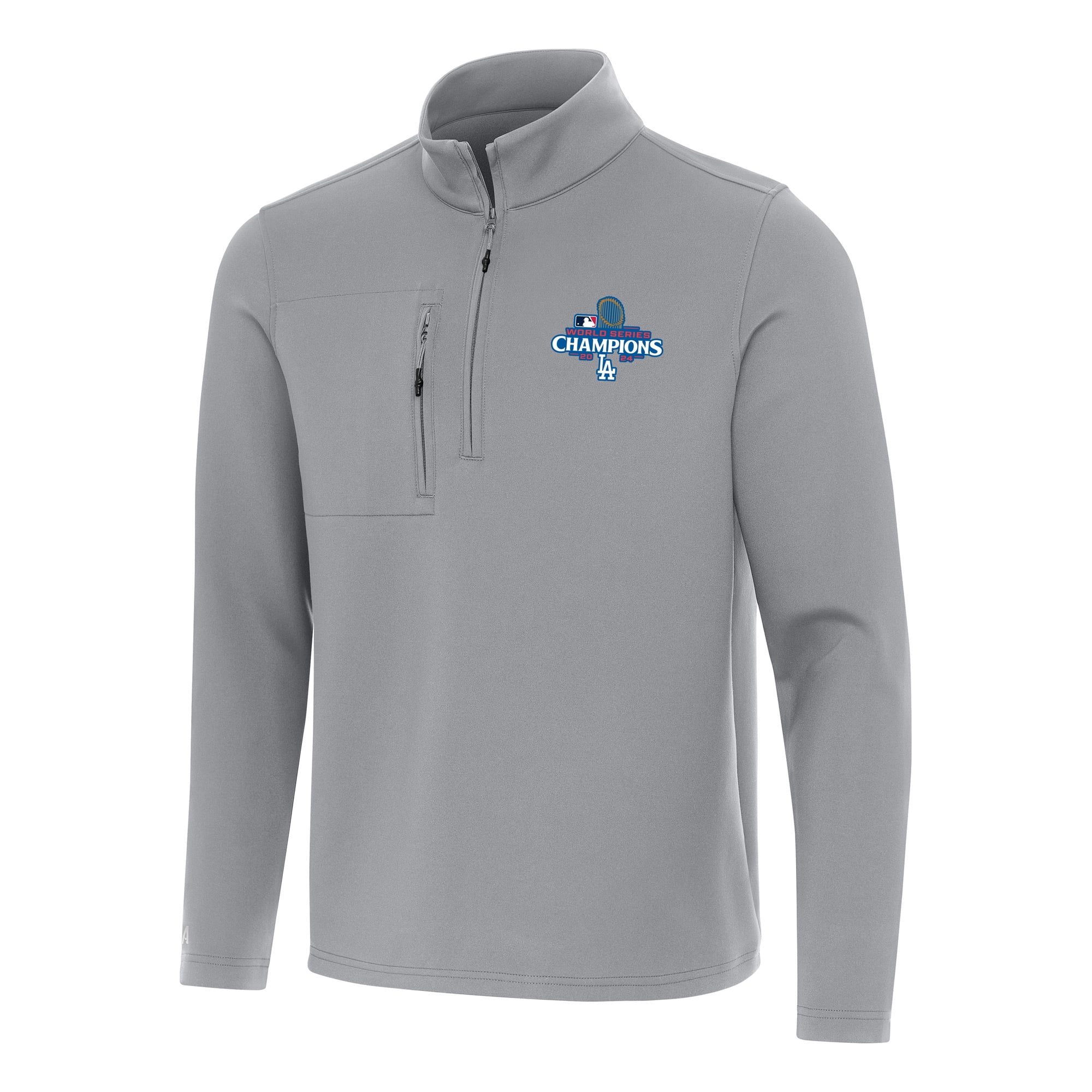 Men's Antigua Gray Los Angeles Dodgers 2024 World Series Champions
