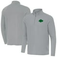 thumbnail image 1 of Men's Antigua Gray Los Angeles Lakers St. Patrick's Day Intent Quarter-Zip Jacket, 1 of 4