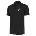 thumbnail image 1 of Men's Antigua Gray Miami Heat Metallic Logo Tribute Desert Dry Polo, 1 of 1