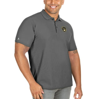 Milwaukee Brewers Cutter & Buck Forge Stretch Mens Polo