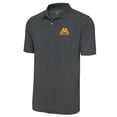 thumbnail image 1 of Men's Antigua Gray Minnesota Golden Gophers Basketball Big & Tall Legacy Pique Polo, 1 of 1