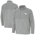 thumbnail image 1 of Men's Antigua Gray New England Patriots Daily Fused Full-Zip Jacket, 1 of 4