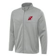 thumbnail image 1 of Men's Antigua Gray New Jersey Devils Links 2 Full-Zip Golf Jacket, 1 of 1