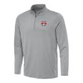 thumbnail image 1 of Men's Antigua Gray New York Red Bulls Reprocess Quarter-Zip Jacket, 1 of 1