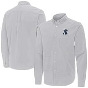 Yankees ボタンアップシャツ XL ネイビー Yankees ボタンアップシャツ XL ネイビー Yankees Button Down Shirt