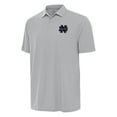 thumbnail image 1 of Men's Antigua Gray Notre Dame Fighting Irish Era Polo, 1 of 1