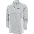 thumbnail image 1 of Men's Antigua  Gray Pennsylvania Quakers Course Quarter-Zip Top, 1 of 1