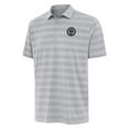 thumbnail image 1 of Men's Antigua Gray Philadelphia Union  Tunnel Polo, 1 of 1