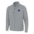 thumbnail image 1 of Men's Antigua Gray Racing Louisville FC Objection Full-Zip Jacket, 1 of 1