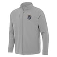 thumbnail image 1 of Men's Antigua Gray San Diego FC Regard Full-Zip Jacket, 1 of 1