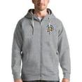 thumbnail image 1 of Men's Antigua Gray San Jose State Spartans Victory Full-Zip Hoodie, 1 of 1
