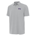 thumbnail image 1 of Men's Antigua Gray TCU Horned Frogs Era Polo, 1 of 1